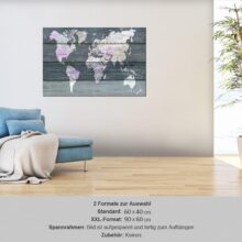 Afbeelding op kurk - Journey through the World