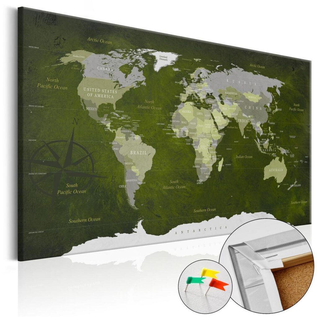 Afbeelding op kurk - Malachite World