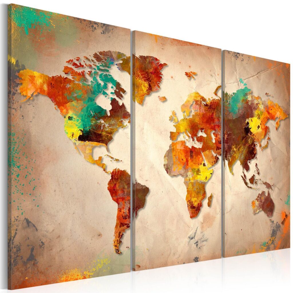 Afbeelding op kurk - Painted World - Afbeelding 4