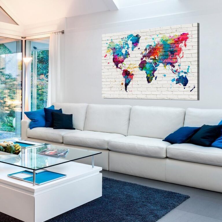 Afbeelding op kurk - Walls of the World