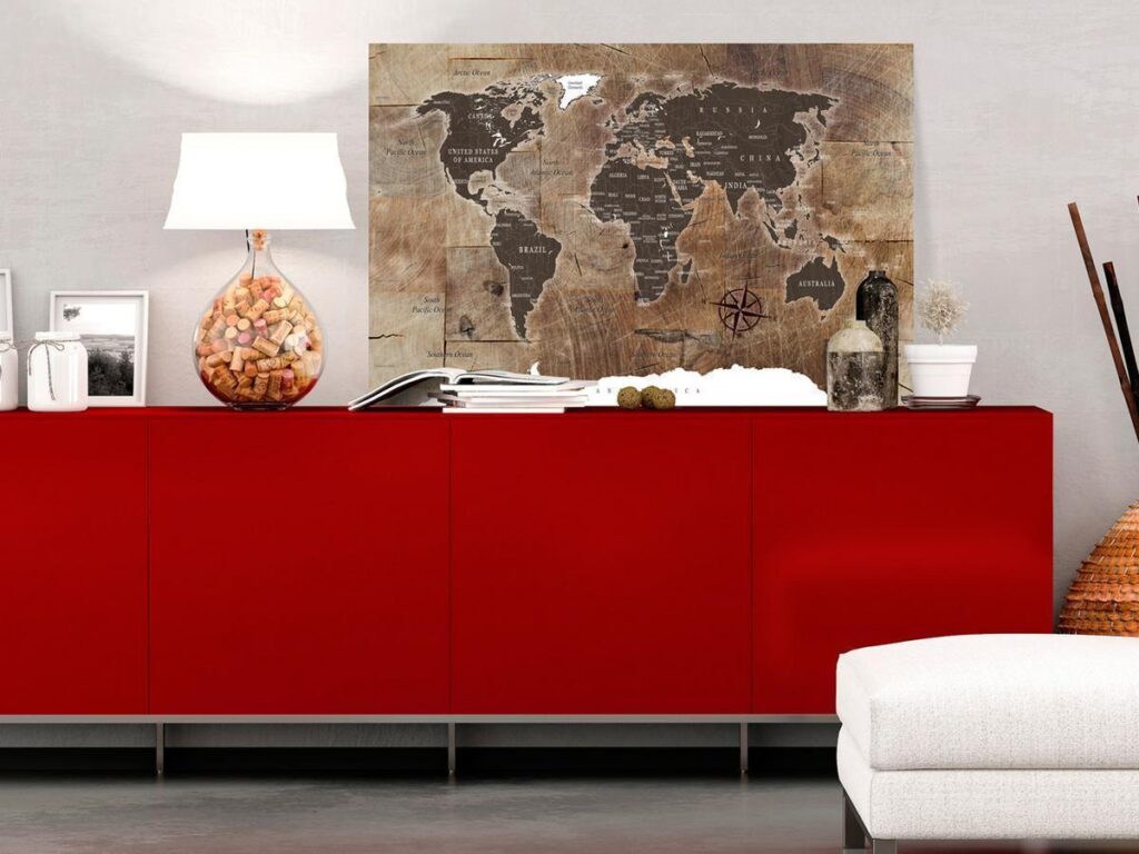 Afbeelding op kurk - Wooden Mosaic - Afbeelding 3