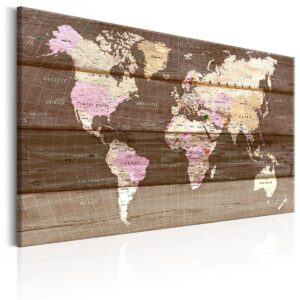 Afbeelding op kurk - Wooden World