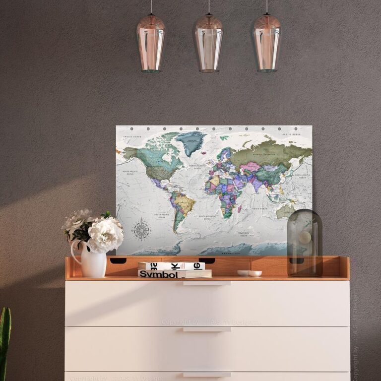 Afbeelding op kurk - World Destinations (1 Part) Wide
