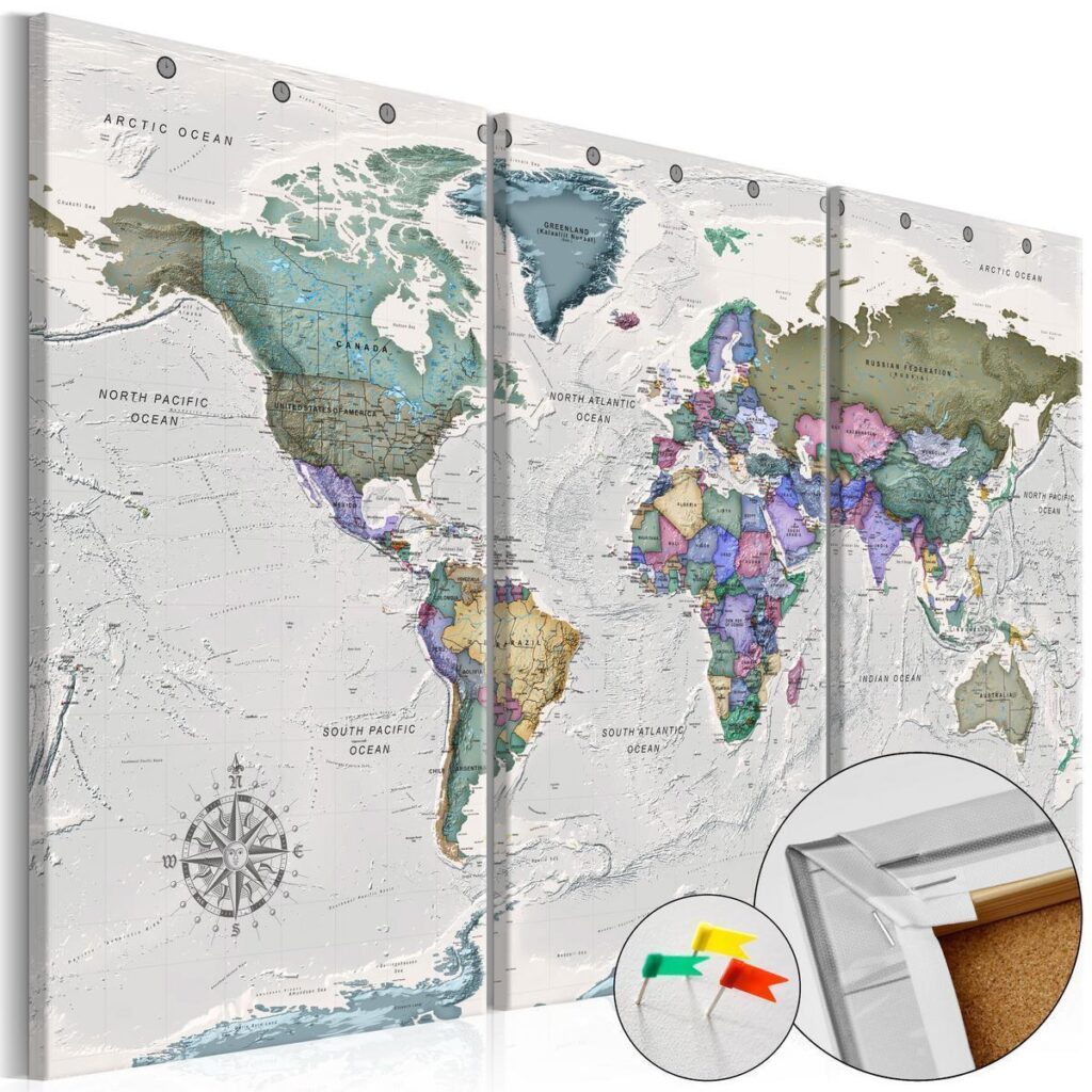 Afbeelding op kurk - World Destinations (3 Parts) - Afbeelding 3