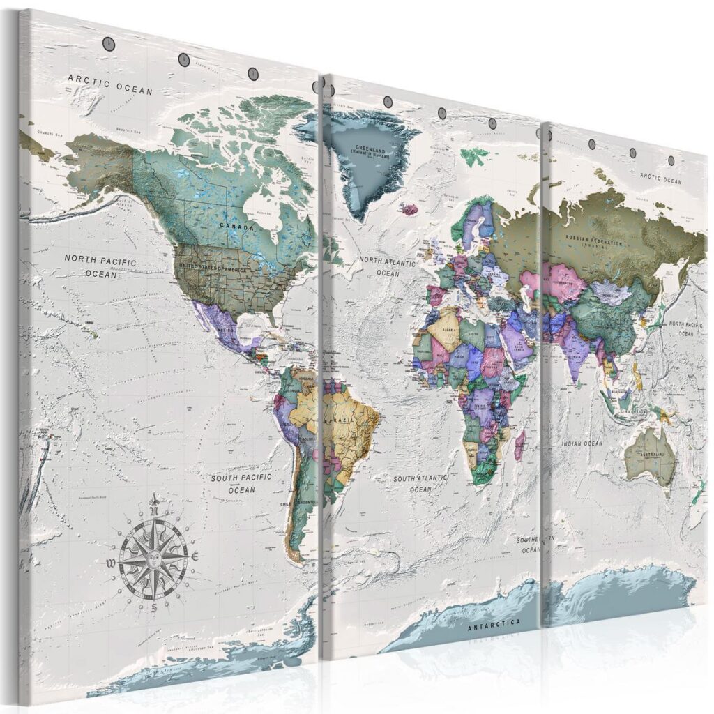 Afbeelding op kurk - World Destinations (3 Parts) - Afbeelding 4