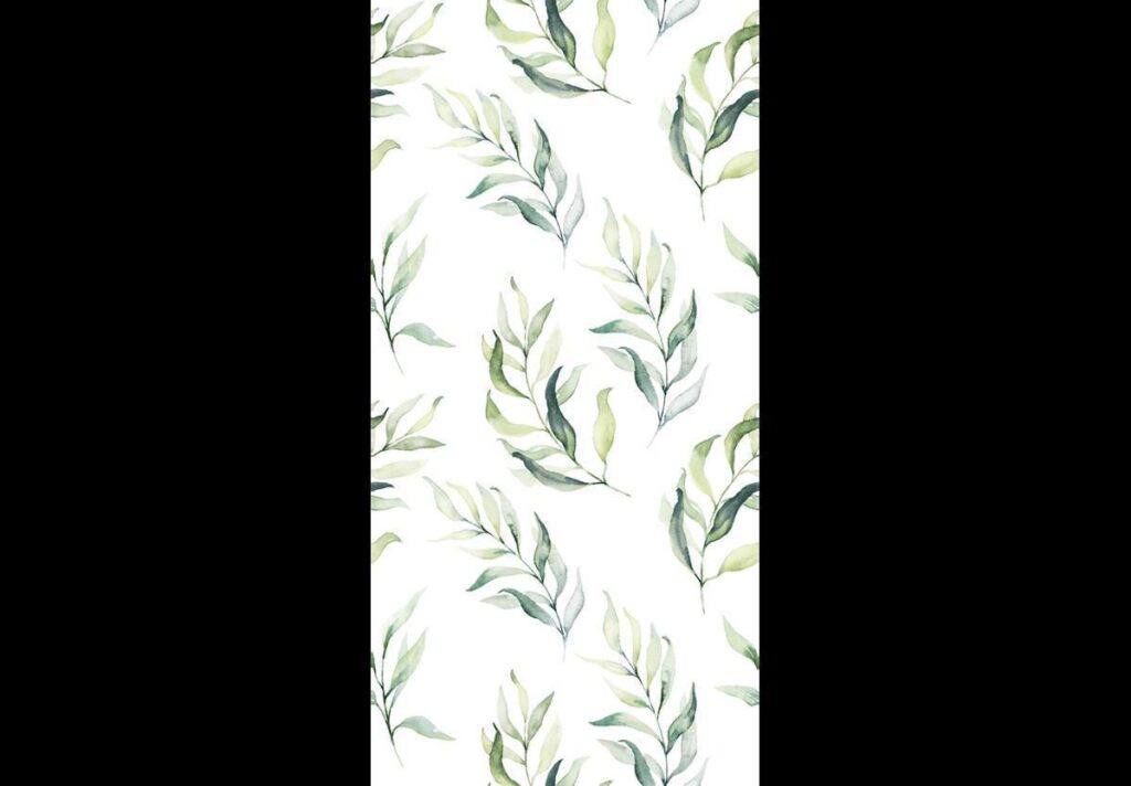 Behang - Dancing Green - Afbeelding 2