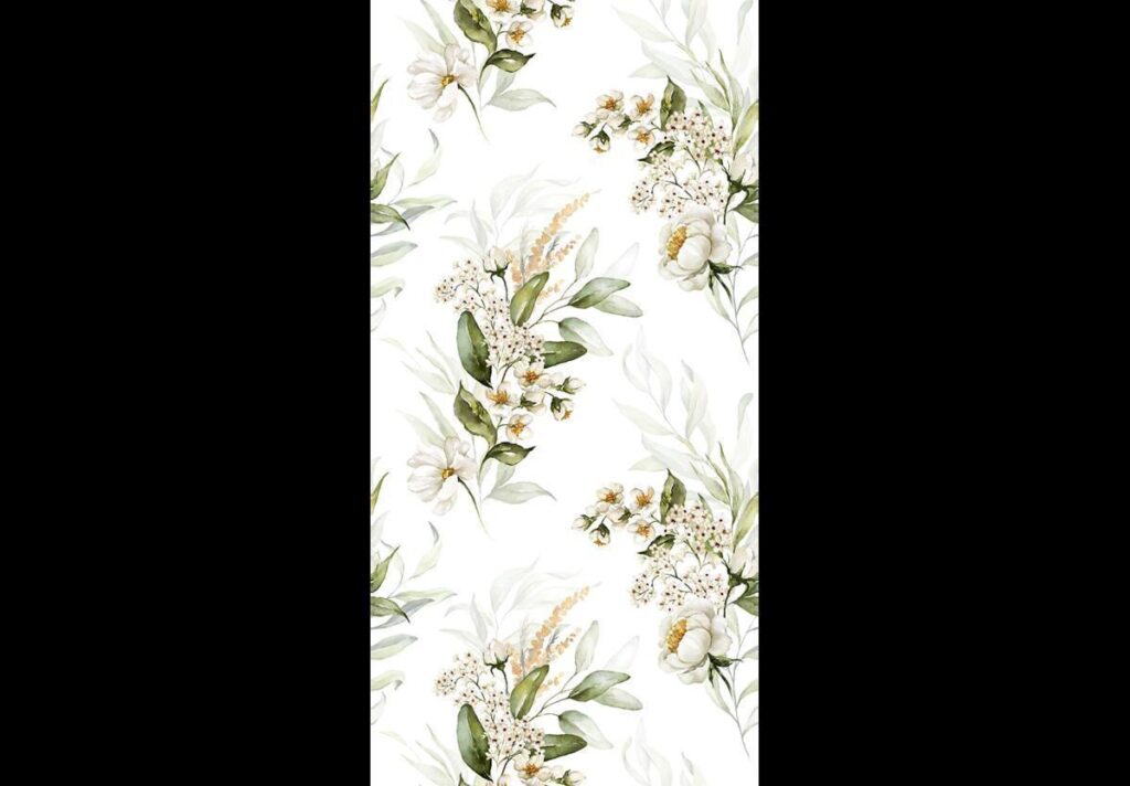 Behang - Flowery Dress