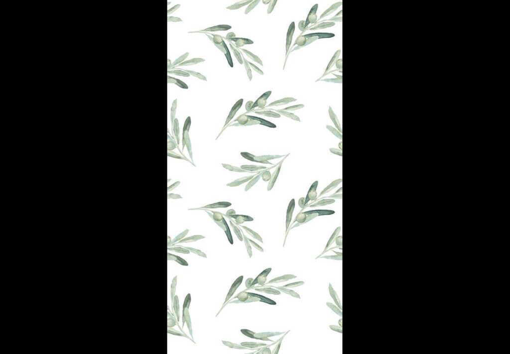 Behang - Olive Dance - Afbeelding 3