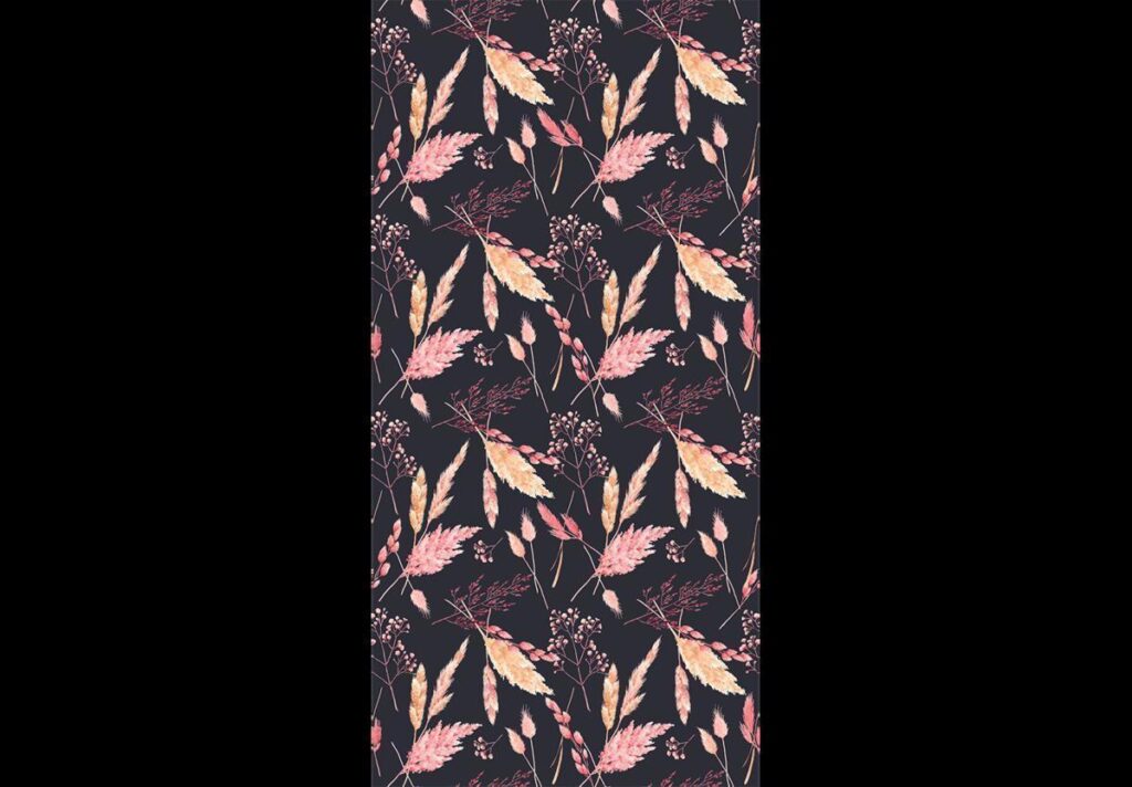 Behang - Pink Grasses - Afbeelding 3