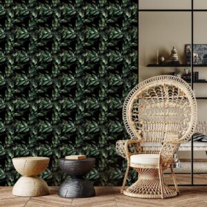 Behang - Winged Green