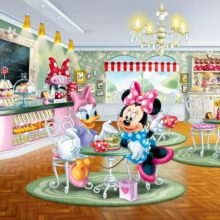 Foto behang Disney Minnie en Daisy FTDS1926