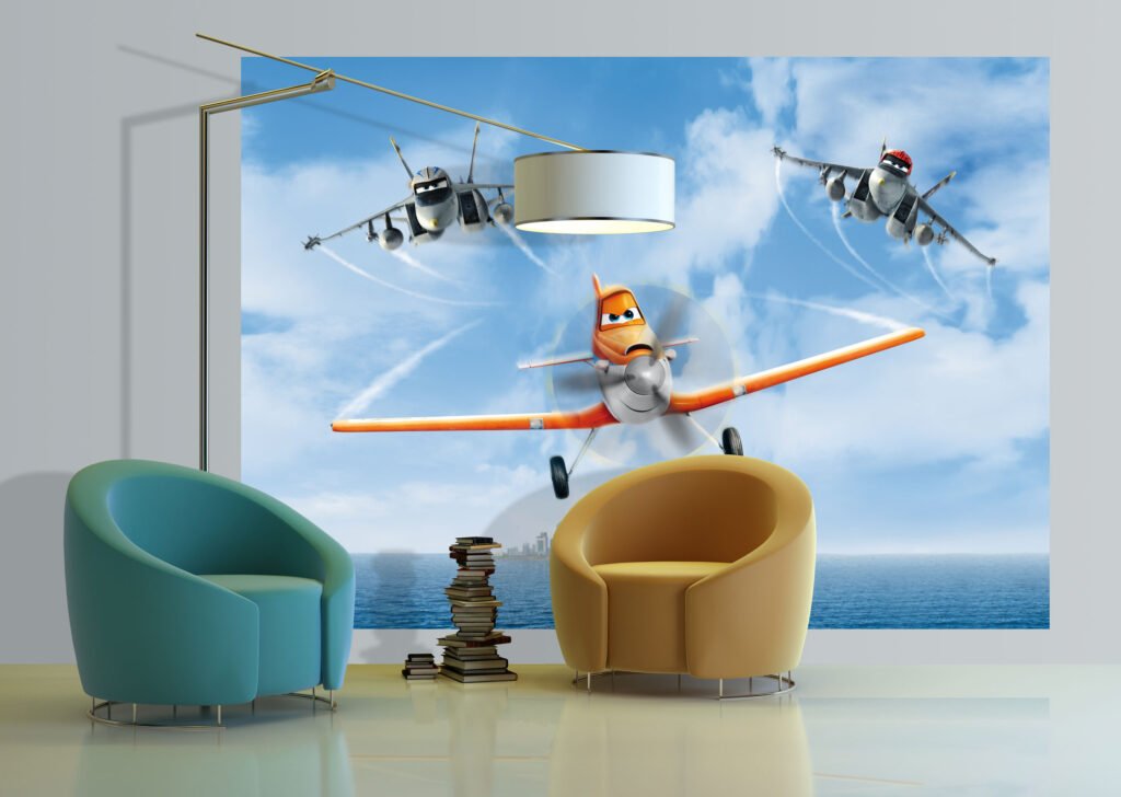 Foto behang Disney Planes FTDS1927 - Afbeelding 2