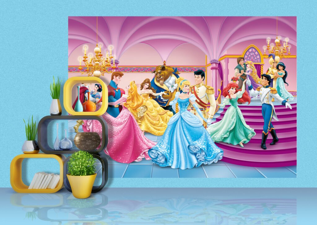 Foto behang Disney Princess Carnival FTDS1928 - Afbeelding 2