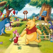 Foto behang Disney Winnie the Pooh FTDS1938