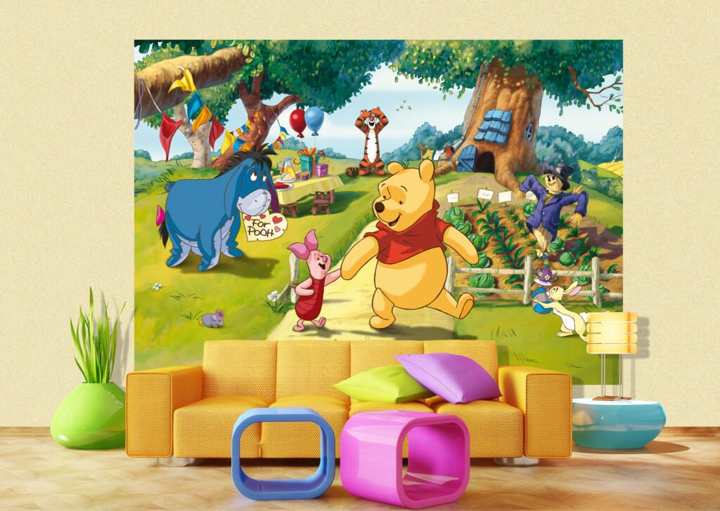 Foto behang Disney Winnie the Pooh FTDS1938 - Afbeelding 2
