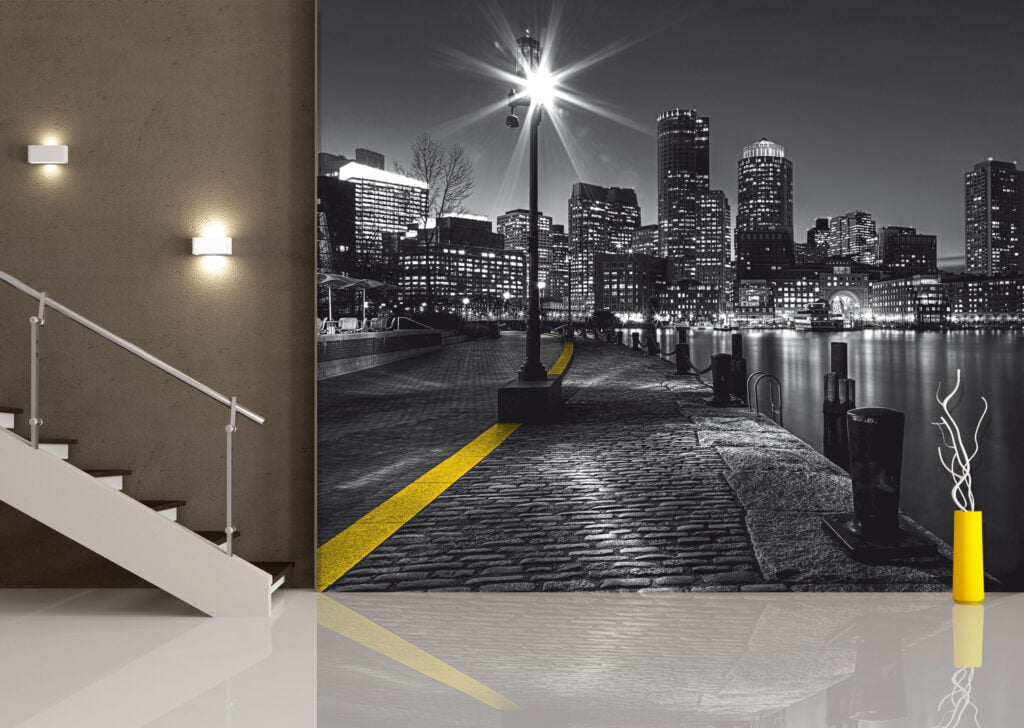 Foto behang City by  Night FTS1317 - Afbeelding 2