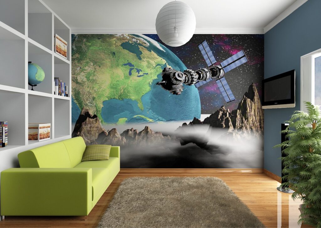 Foto behang Ruimte FTS0094 - Afbeelding 2