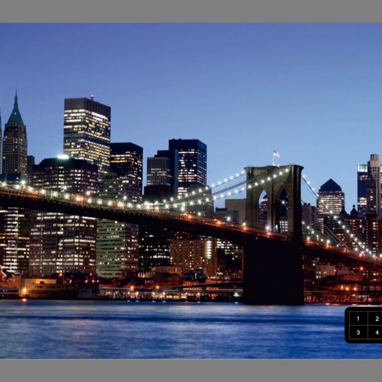Foto behang Broolyn Bridge FTS0107