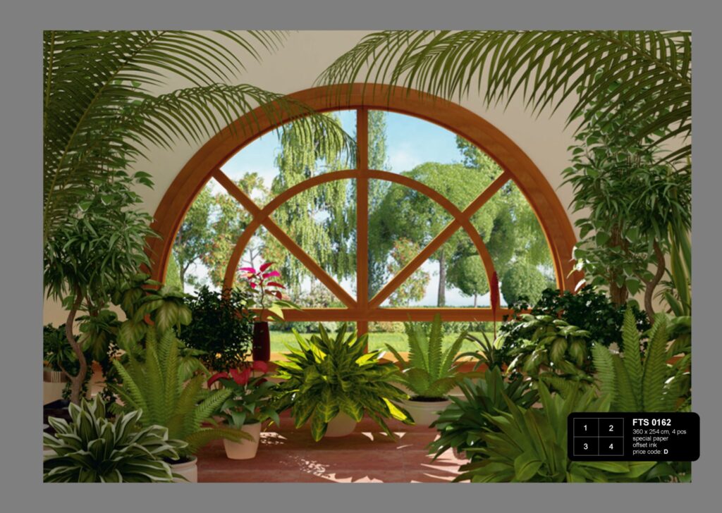 Foto behang Wintertuin FTS0162