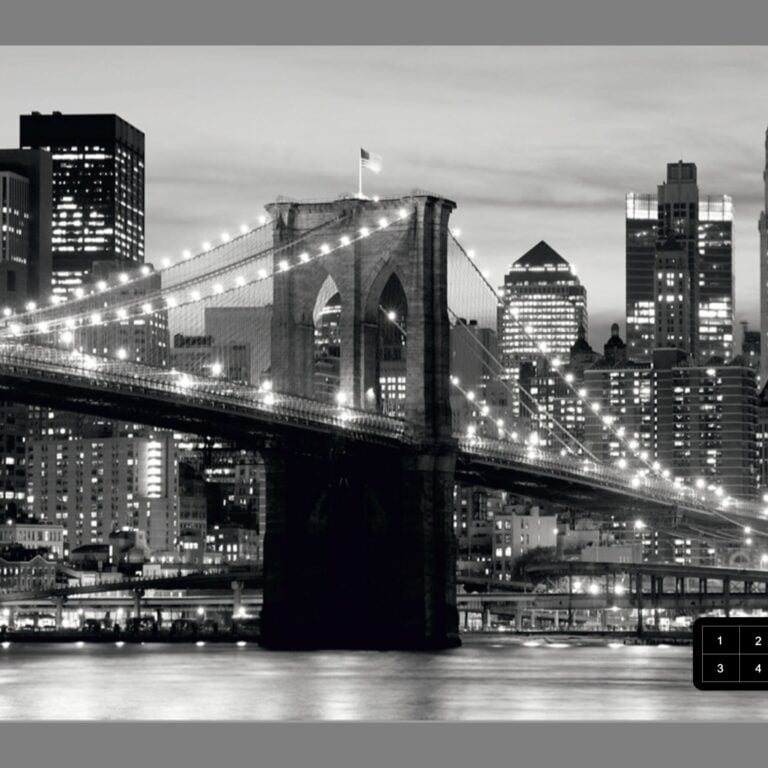 Foto behang Brooklyn Bridge FTS0199