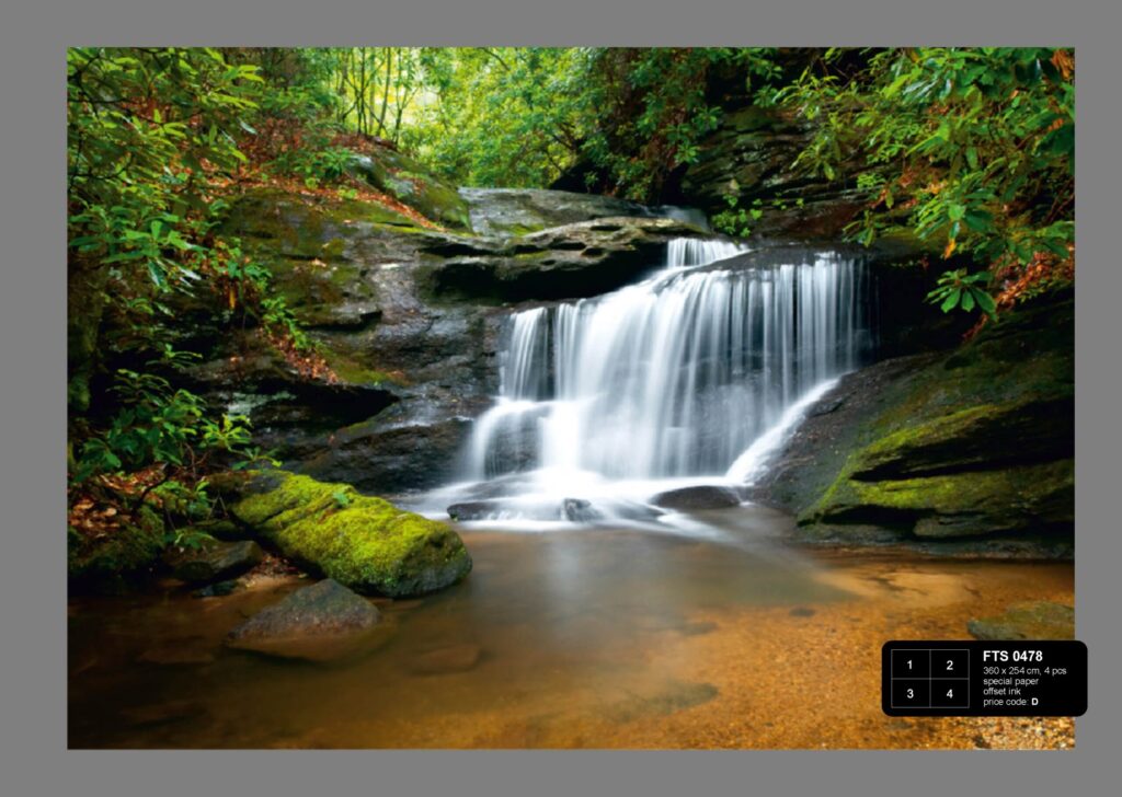 Foto behang Waterval FTS0478