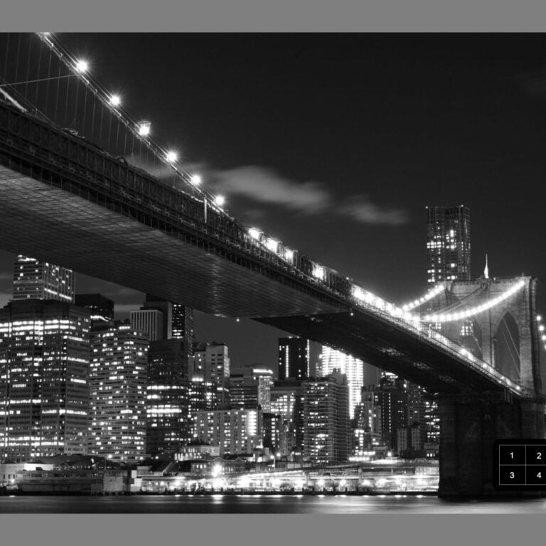 Foto behang Brooklyn Bridge FTS1305