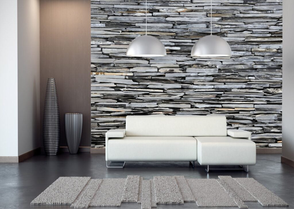 Foto behang Grafiet Stenen FTS1313 - Afbeelding 2