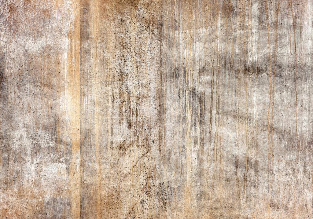 Fotobehang - Abstract beige - background with black textured concrete patterns - Afbeelding 2