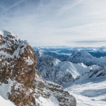 Fotobehang - Alps - Zugspitze