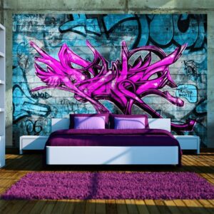 Fotobehang - Anonymous graffiti