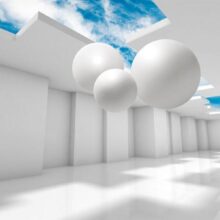 Fotobehang - Architecture of the Future
