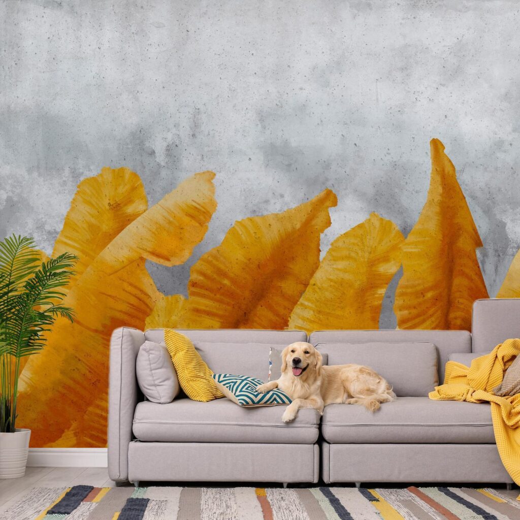 Fotobehang - Banana Leaves - Afbeelding 2