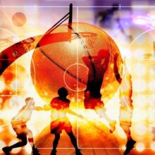 Fotobehang - Basketball