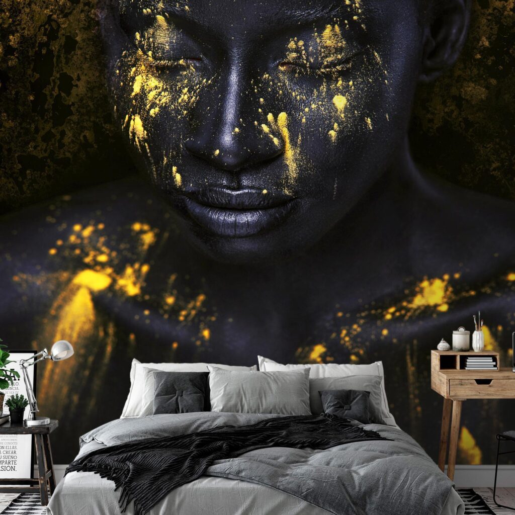 Fotobehang - Bathed in Gold - Afbeelding 2
