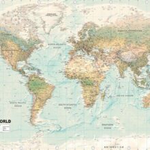 Fotobehang - Beautiful World