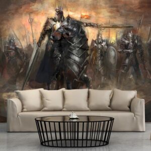 Fotobehang - Black rider