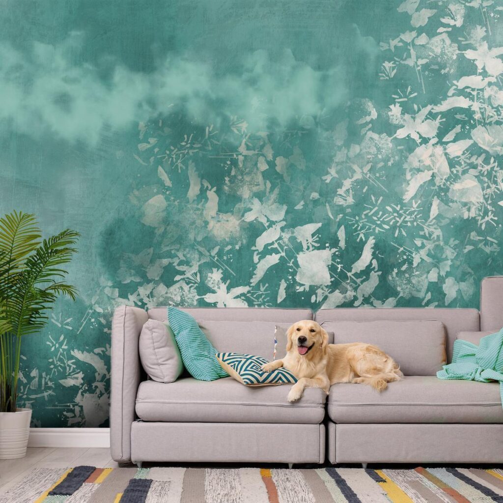 Fotobehang - Blue Garden - Afbeelding 2