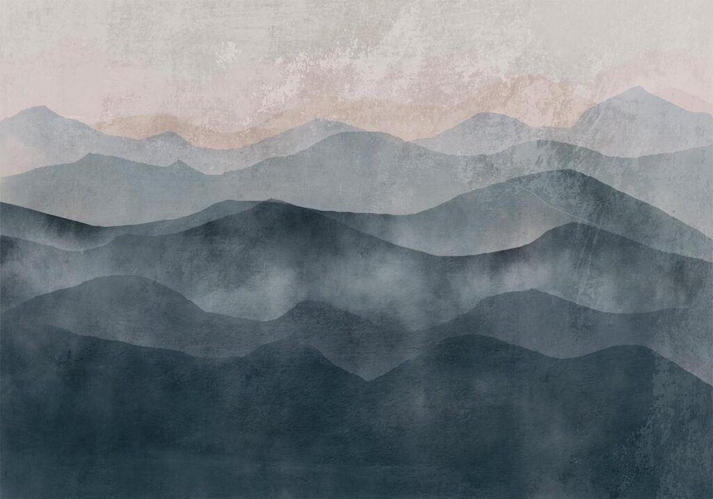 Fotobehang - Blue Mountains - Afbeelding 2