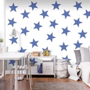 Fotobehang - Blue Star