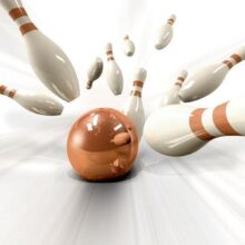 Fotobehang - Bowling