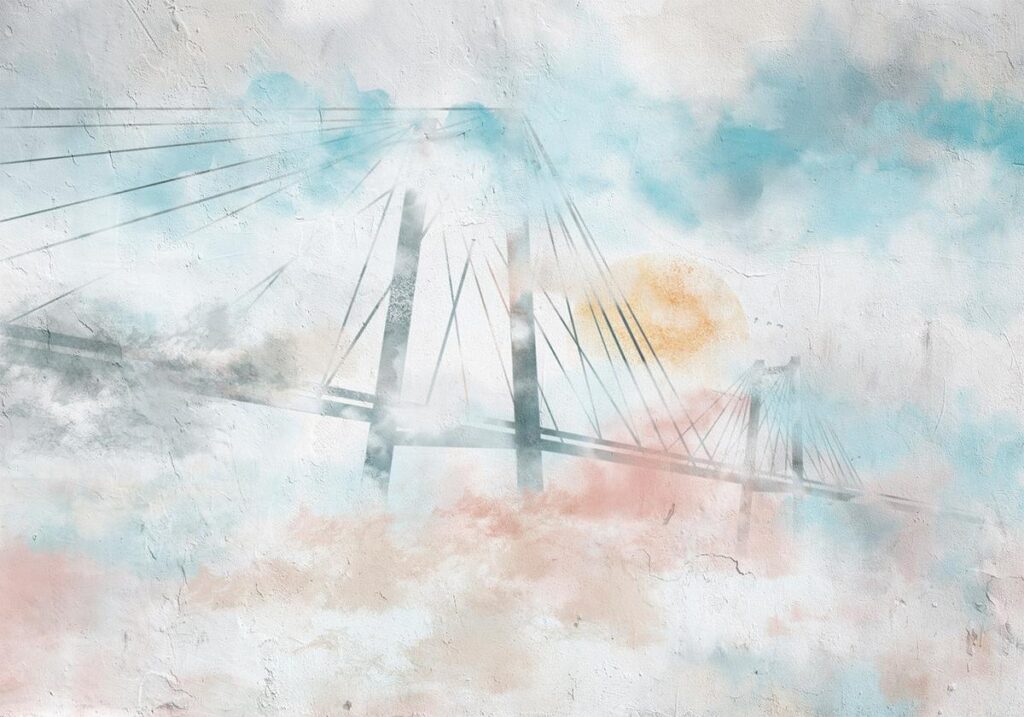 Fotobehang - Bridge to Dreams