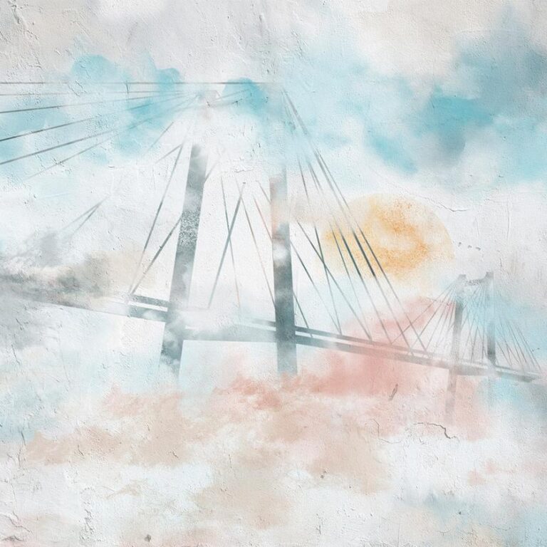 Fotobehang - Bridge to Dreams