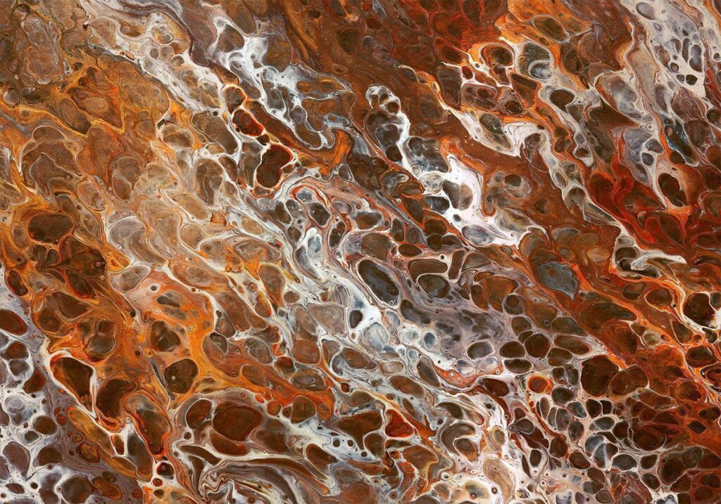 Fotobehang - Brown Craters