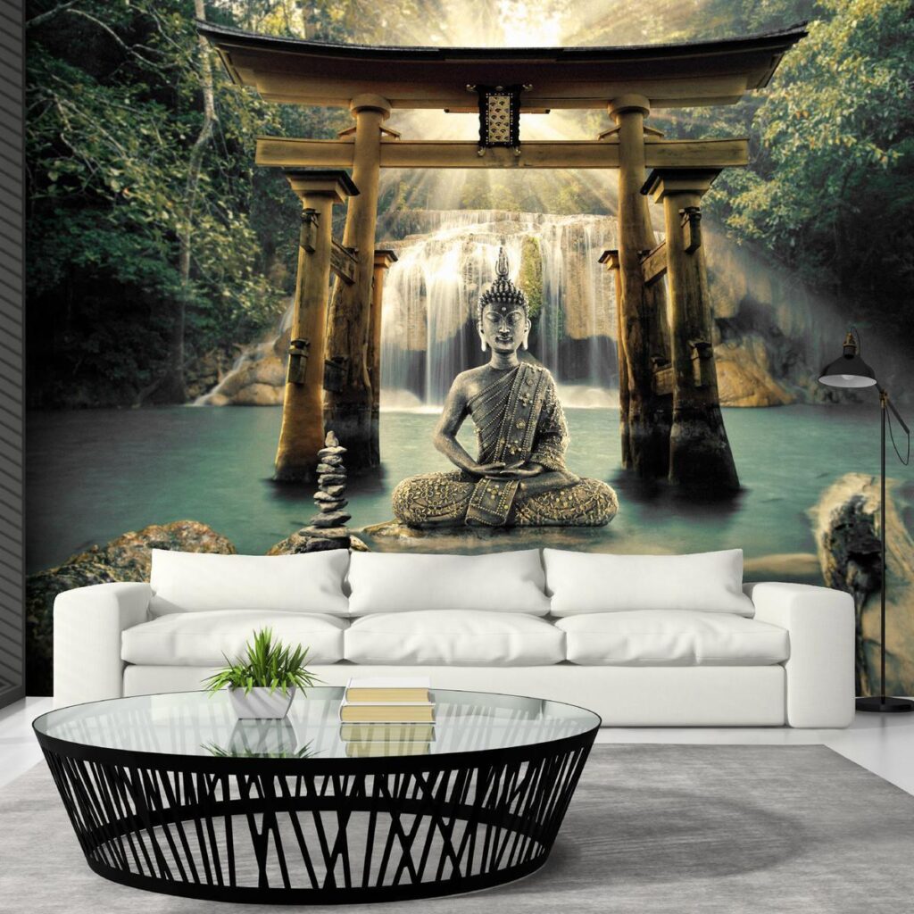 Fotobehang - Buddha Smile - Afbeelding 2