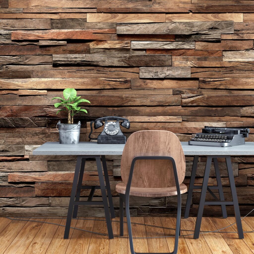 Fotobehang - Cedar Smell (Brown) - Afbeelding 2