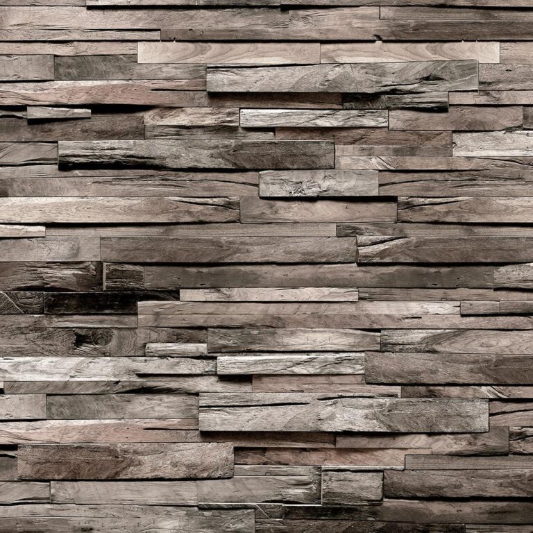 Fotobehang - Cedar Smell (Dark Brown)