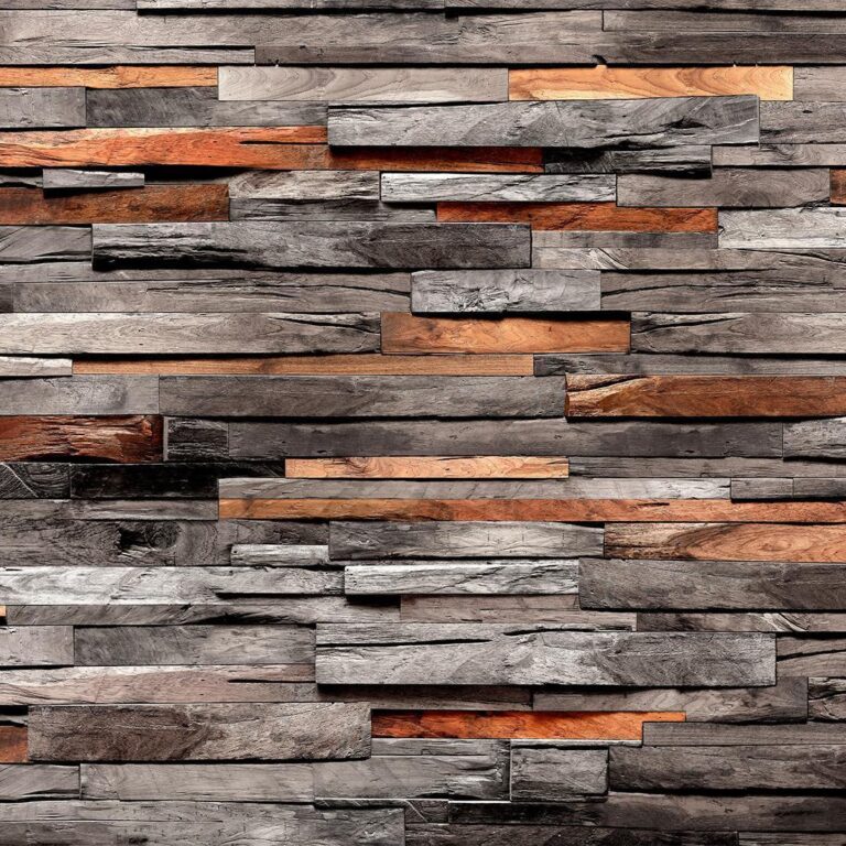 Fotobehang - Cedar Smell (Grey and Brown)