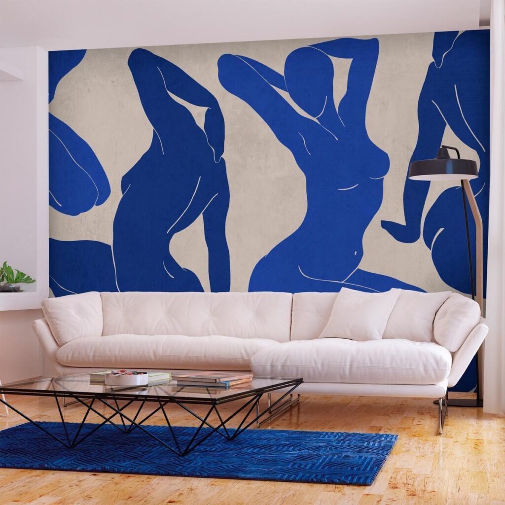 Fotobehang - Cobalt Softness