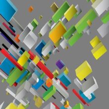 Fotobehang - Color puzzle