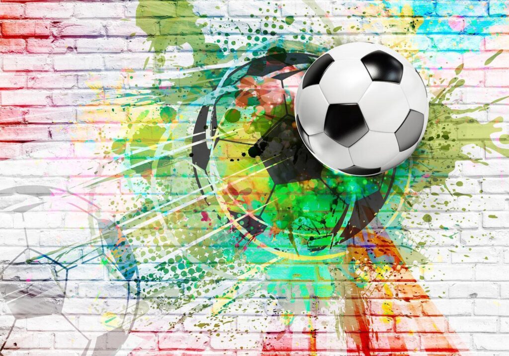 Fotobehang - Colourful Sport
